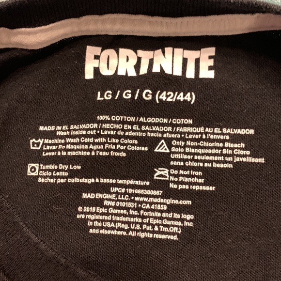 FortNite long sleeves shirt - Picture 4 of 5